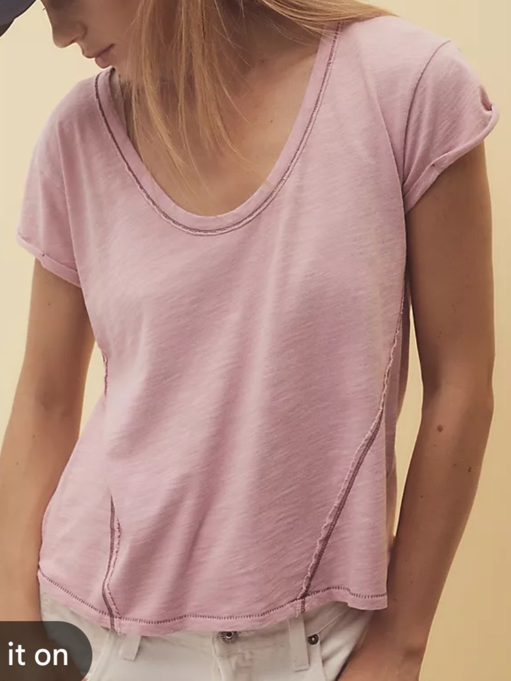 Anthropologie Pilcro Swing Cotton Tee